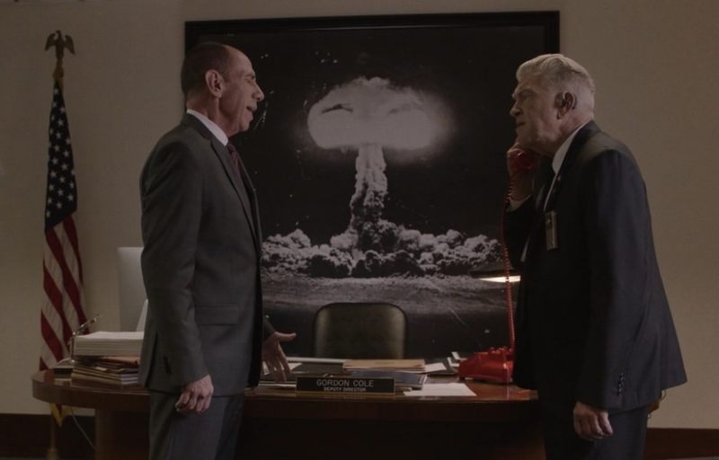 Interesting choice of decor, Gordon.